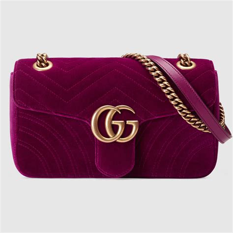 borsa velluto gucci marmont falso vendita|borsa gucci marmont 2024.